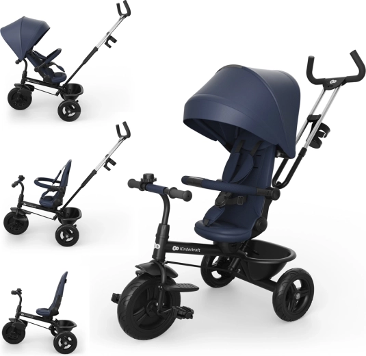 Kinderkraft τρίκυκλο Aston 2 plus navy