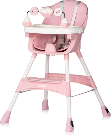 Καρεκλάκι φαγητού Chipolino Avocado Powder pink