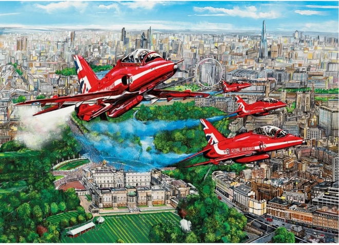 Παζλ Red Arrows πάνω από το Λονδίνο 1000 κομμάτια