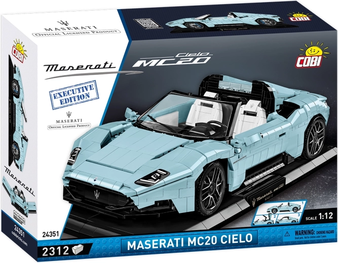 Σετ κατασκευής Cobi Maserati MC20 Cielo Executive Edition 1:12