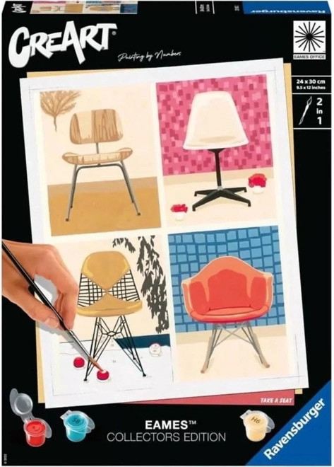 Creart – ζωγραφική με αριθμούς EAMES: Take a Seat