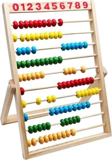 Ξύλινο αριθμητήριο με βάση