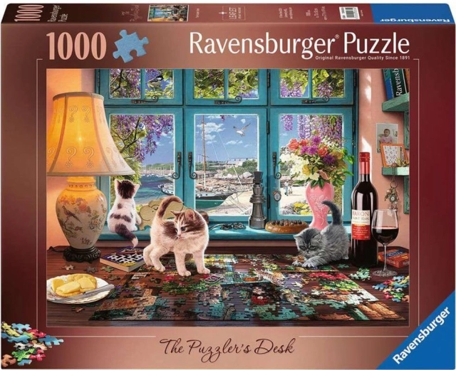 Τραπέζι παζλ Ravensburger για λάτρεις του παζλ (1000 κομμάτια)