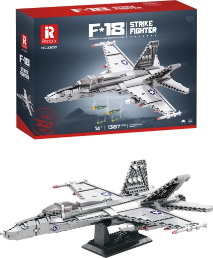 Σετ κατασκευής μαχητικού F-18 – 1387 κομμάτια