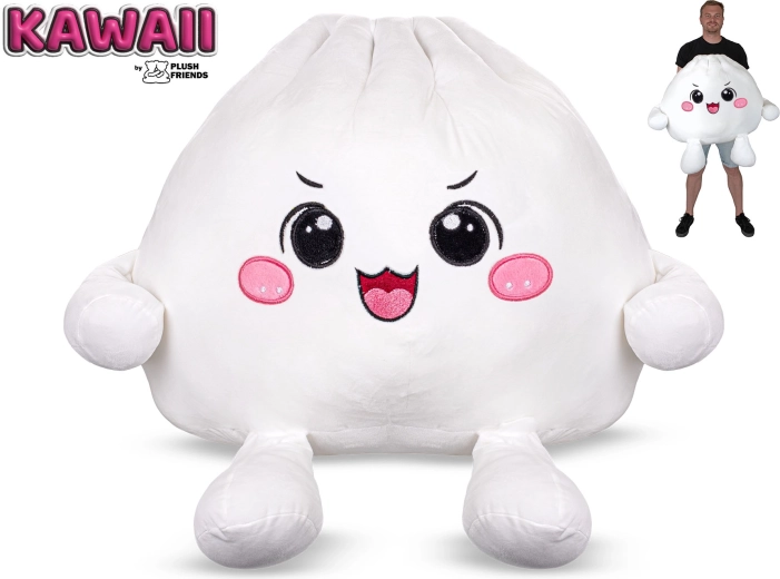 Plush Friends Kawaii φωτιζόμενο λούτρινο bao ντάμπλινγκ 60 cm