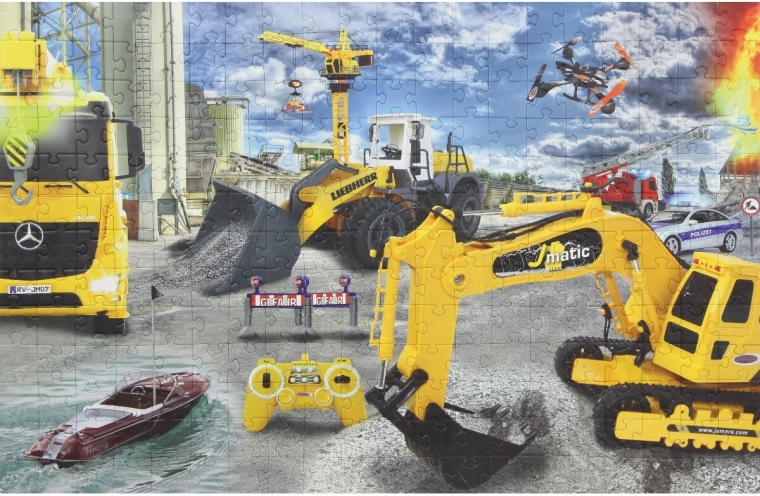 Jamara παζλ με εργοτάξιο 260 κομμάτια