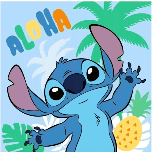 Πετσέτα προσώπου Stitch - 1 τεμάχιο