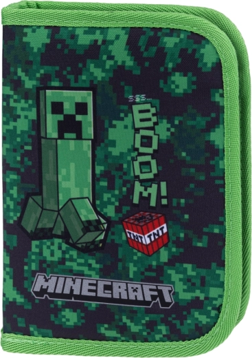 Σχολική κασετίνα μονή BAAGL Minecraft Boom