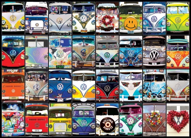Παζλ EUROGRAPHICS VW Cool Faces 1000 κομμάτια