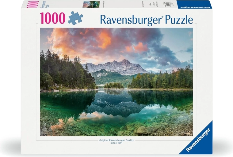 Παζλ Ravensburger Zugspitze στη λίμνη Eibsee 1000 κομμάτια