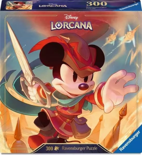 Παζλ Ravensburger Disney Lorcana: Mickey Mouse – ο τολμηρός ράφτης, 300 κομμάτια