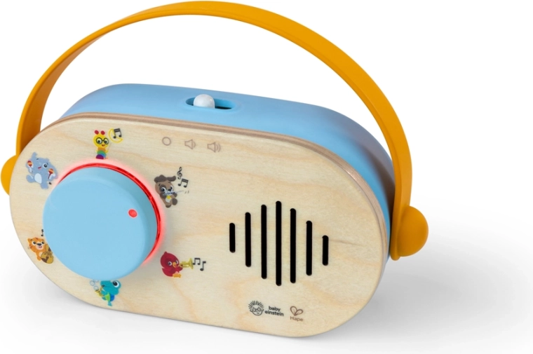 Μουσικό ραδιόφωνο για μωρά Discovery Radio από BABY EINSTEIN και HAPE, 6μ+