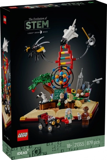 LEGO Ideas 21355 Εξέλιξη των Φυσικών Επιστημών – συλλεκτικό μοντέλο για ενήλικες