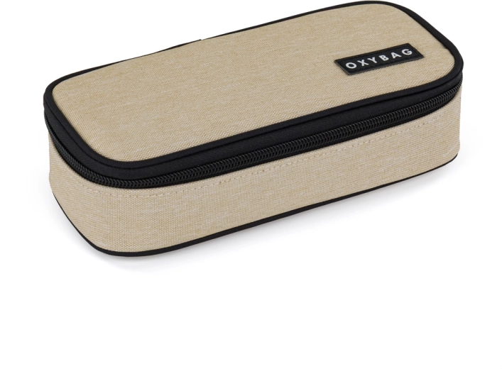 Σχολική κασετίνα OXYBAG etue Komfort Unicolor Mocca