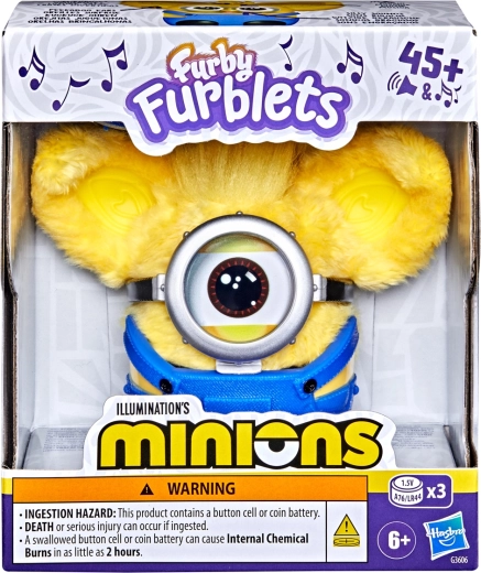 Hasbro Furby furblet minions διαδραστικό λούτρινο - 1 τεμάχιο
