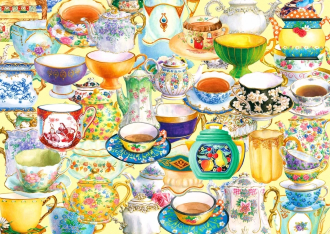 Enjoy puzzle Ώρα για τσάι 1000 κομμάτια