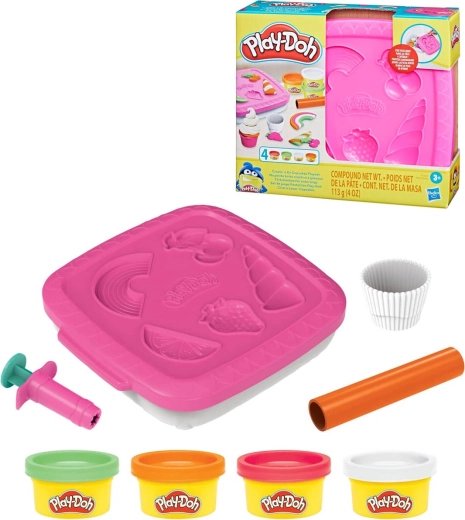 Play-Doh δημιουργικό σετ για την κατασκευή cupcakes