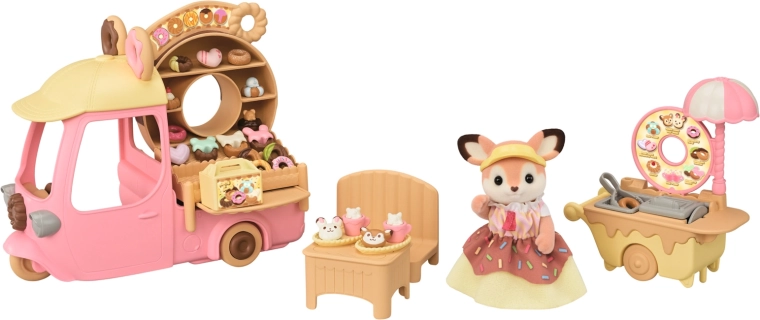 Κινητό περίπτερο με ντόνατς Sylvanian Families