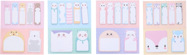 Αυτοκόλλητο μπλοκ με ζωάκια