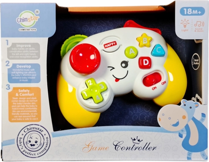 Διαδραστικό παιδικό gamepad με φώτα και ήχους