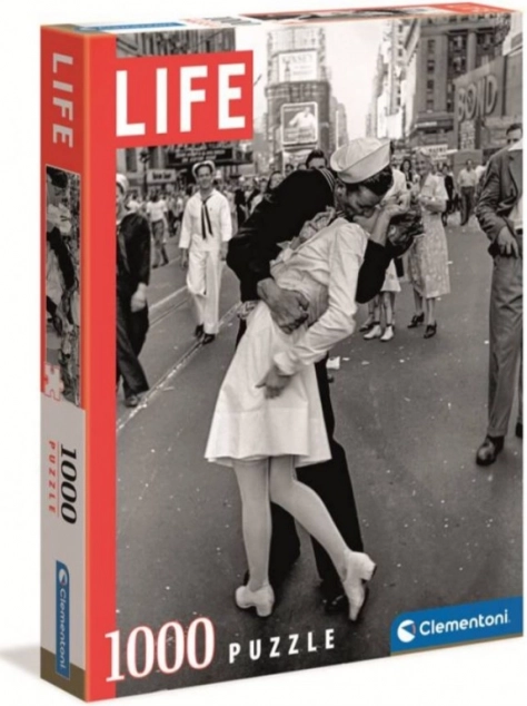 Παζλ Clementoni Life Τσιουάουα 1000 κομματιών – Φιλί στην Times Square