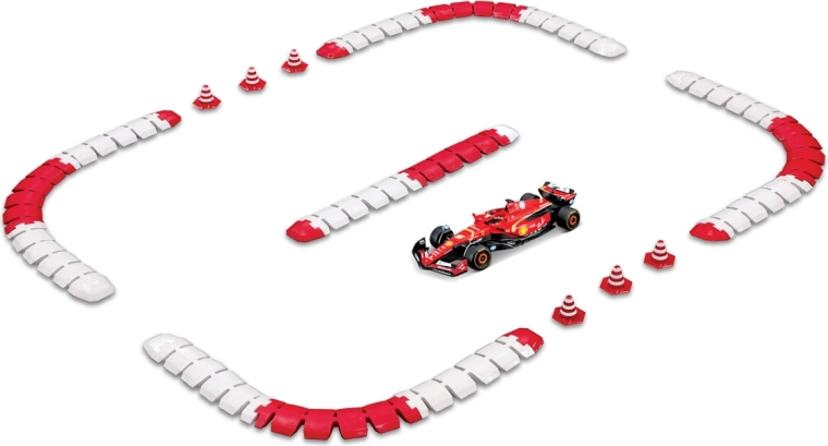 Maisto RC Ferrari SF-24 Charles Leclerc με αγωνιστική πίστα 1:41