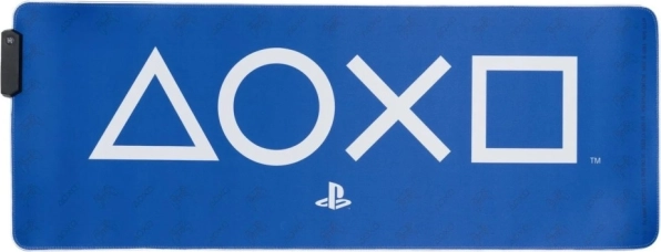 Φωτιζόμενο gaming mousepad/υπόστρωμα κάτω από πληκτρολόγιο PlayStation
