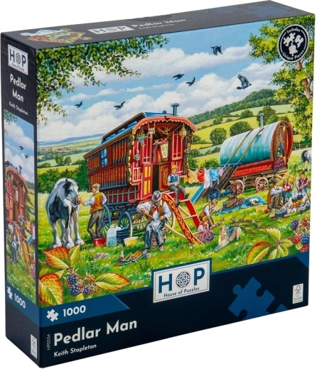 Παζλ House of Puzzles Νομαδική ζωή, 1000 κομμάτια