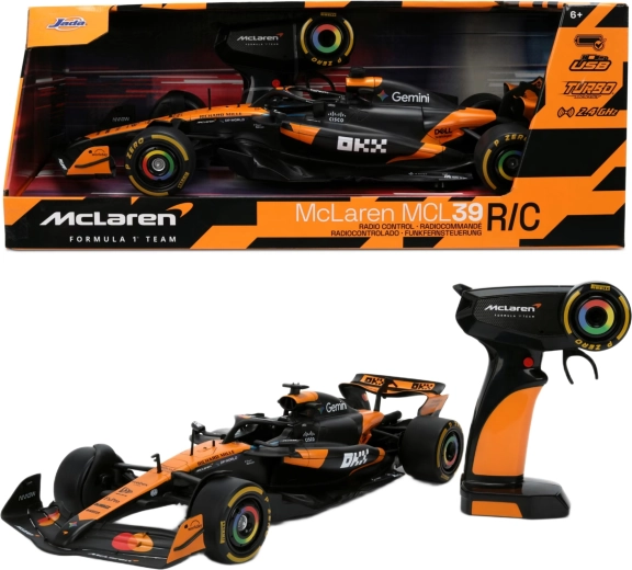 Τηλεκατευθυνόμενο αγωνιστικό αυτοκίνητο McLaren MCL39 Formula 1 σε κλίμακα 1:16