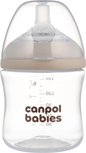 Canpol babies αντικολικό μπιμπερό Natural Shape 150 ml