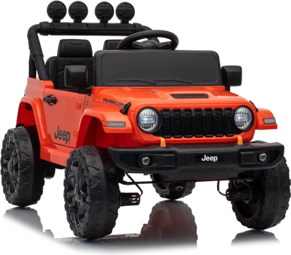 Παιδικό ηλεκτρικό αυτοκίνητο Jeep Rubicon 24 V πορτοκαλί