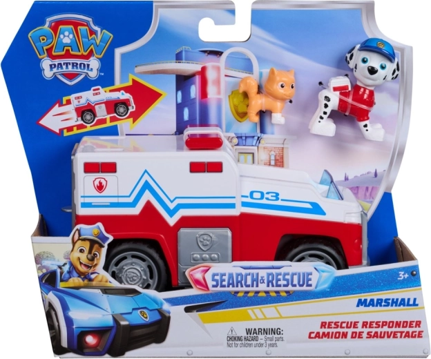 PAW Patrol όχημα διάσωσης του Marshall με φιγούρες