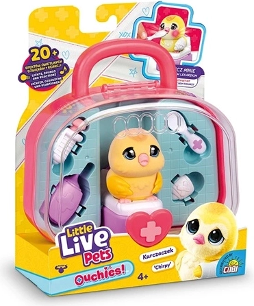 Little Live Pets Ouchies διαδραστικό κοτοπουλάκι Chirpy