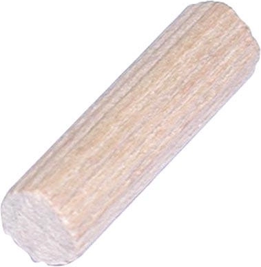 Ραβδωτά ξύλινα καβίλια 6 × 35 mm, 50 τεμ., FSC