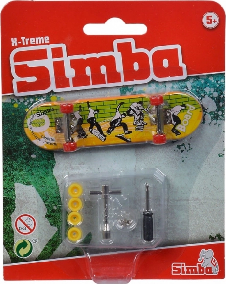 Δαχτυλοσανίδα fingerboard X‑TREME από τη SIMBA – μίξη 6 σχεδίων
