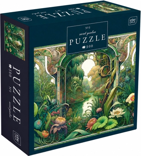 Παζλ Secret Garden: Ξεχασμένος κήπος, 500 κομμάτια