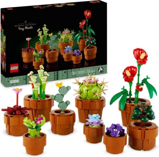 LEGO Botanicals μικρά φυτά 10329 – διακοσμητικά φυτά εσωτερικού χώρου από τουβλάκια