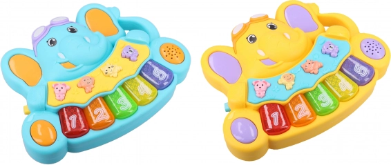 Πιανάκι με ζωάκια σε σχήμα ελέφαντα