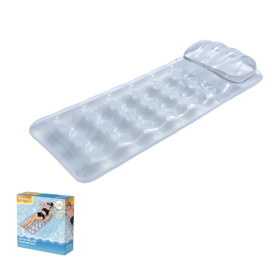 Bestway φουσκωτό στρώμα με στήριξη κεφαλής 188 × 71 cm