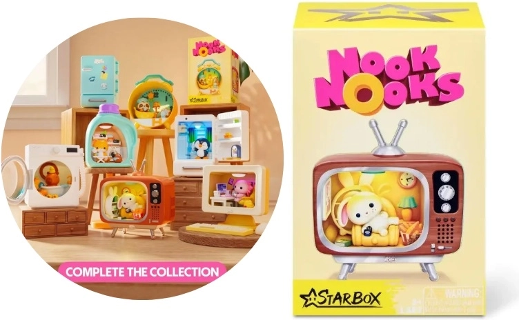 ZURU Nook Nooks οικιακά αξεσουάρ (home accessories box) 18101 - 1 τεμάχιο