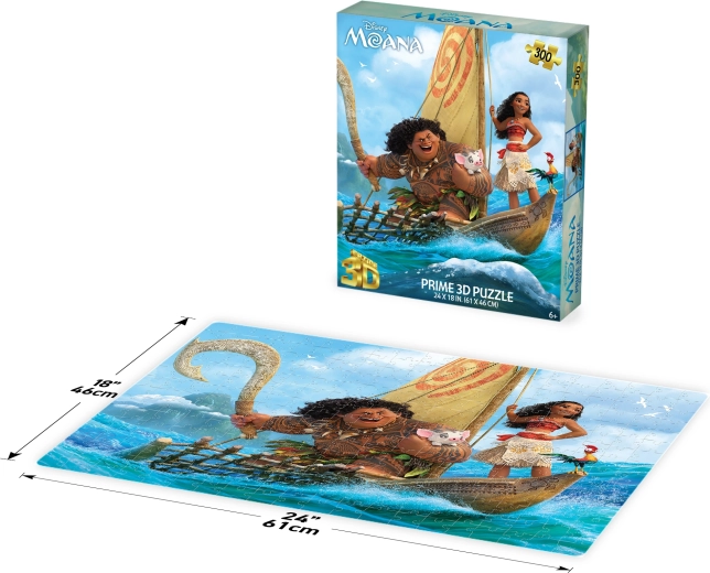 3D παζλ Moana 300 κομμάτια