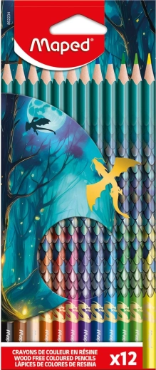 Ξυλομπογιές Maped Dragon παστέλ 12 τεμ.