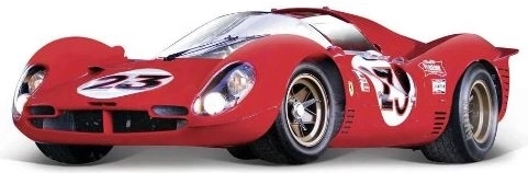 Μοντέλο αγωνιστικού αυτοκινήτου Ferrari 330 P4 Daytona σε κλίμακα 1:24