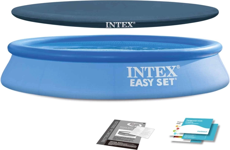 Αυτοστήριχτη πισίνα κήπου 305 × 61 cm με κάλυμμα INTEX