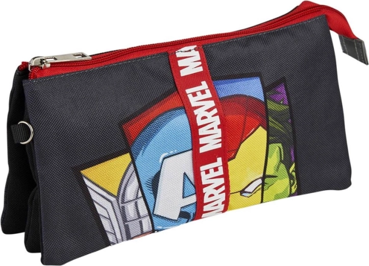 Κασετίνα Marvel Avengers με 3 θήκες