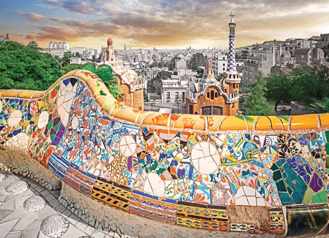 EUROGRAPHICS Παζλ Βαρκελώνη - Park Güell 1000 κομμάτια