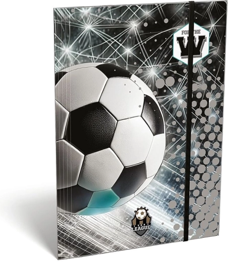 LizzyCard Top League φάκελος εγγράφων A4 με επίπεδο λάστιχο