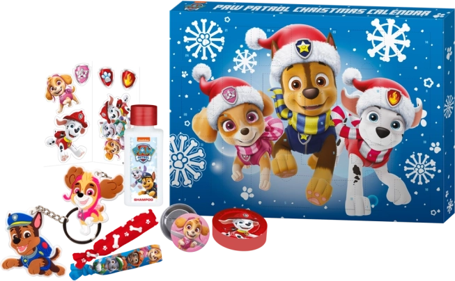 Παιδικό καλλυντικό ημερολόγιο Advent Paw Patrol