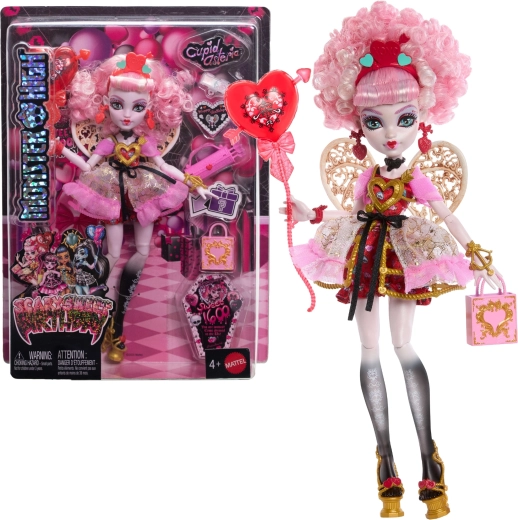 Monster High Cupid Asteria κούκλα «Τρομακτικά γλυκά γενέθλια» με αξεσουάρ