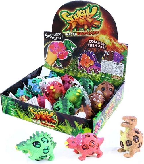 Αντιστρές μπαλάκι δεινόσαυρος με οπές